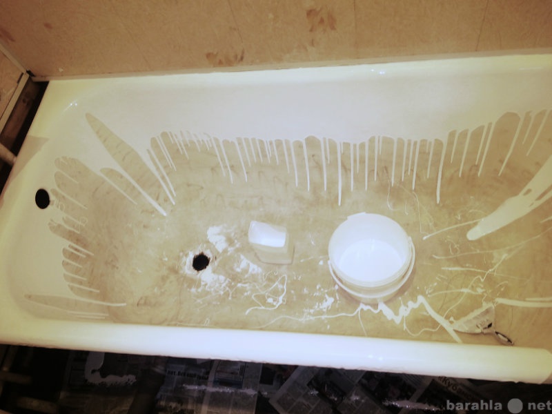 Предложение: Реставрация старой ванны жидким акрилом