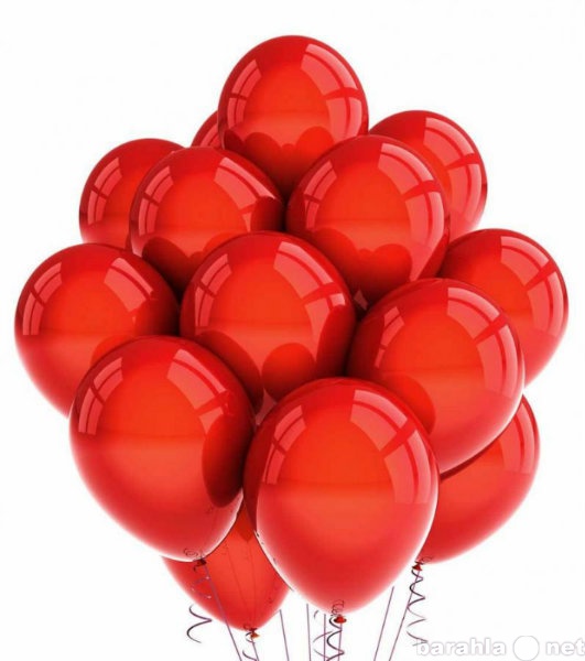 Предложение: Воздушные шары с гелием красные 10 шт
