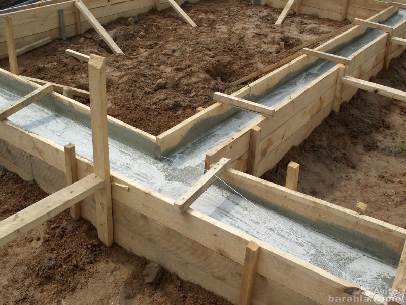 Предложение: Фундаментные и бетонные работы