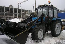 Предложение: уборка снега трактором