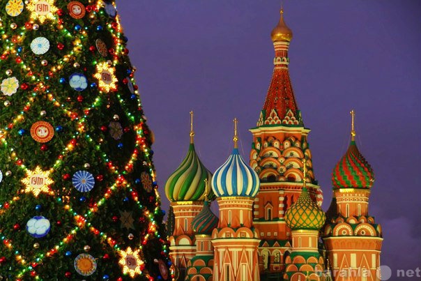 Предложение: Тур в Москву на Новый год 2016 из Стерли