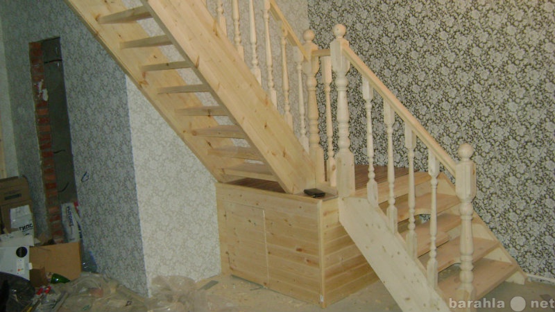 Предложение: Изготовление деревянных лестниц