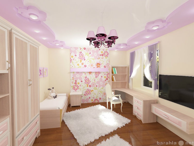 Предложение: Дизайн  детской комнаты для девочки