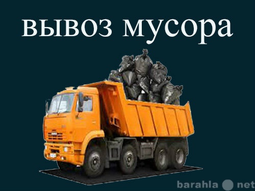 Предложение: вывоз и уборка мусора