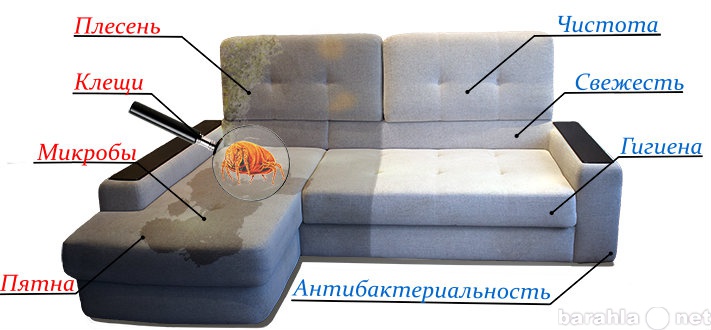 Предложение: Химчистка диванов, ковров-30%АвантаКлини