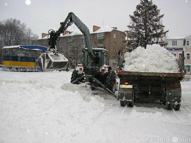 Предложение: Аренда уборка и вывоз снега
