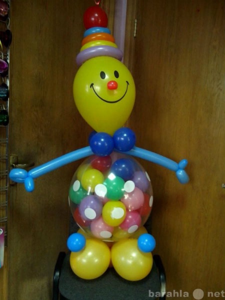 Предложение: Клоун с сюрпризом из воздушных шаров