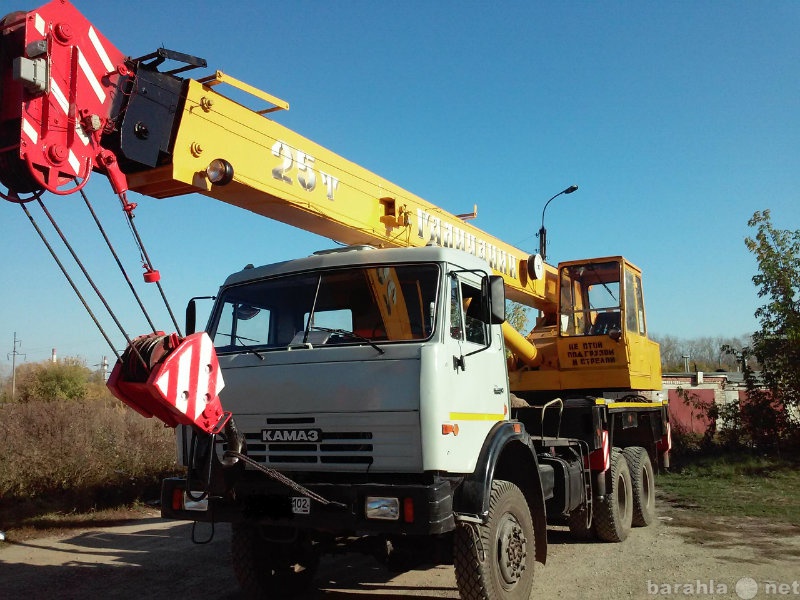 Предложение: Аренда, услуги автокрана 25 тн.