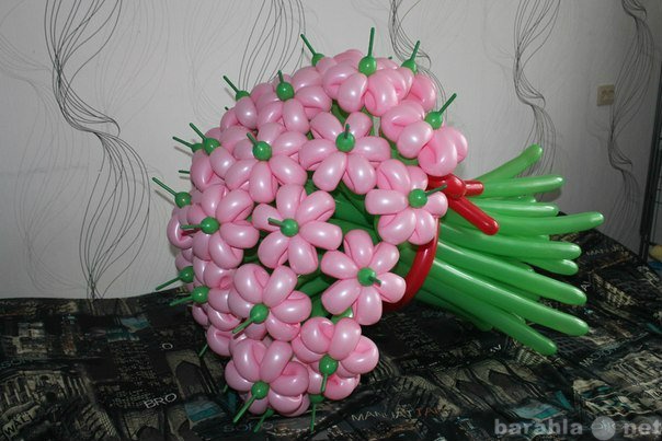 Предложение: Букет цветов 31 шт из воздушных шариков