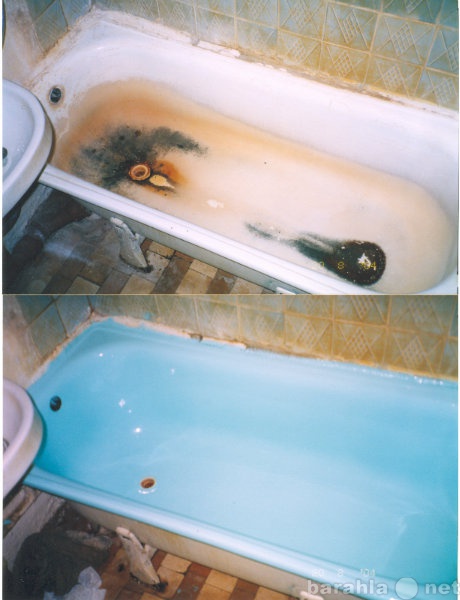 Предложение: Эмалировка реставрац ванн, ремонт ванн.