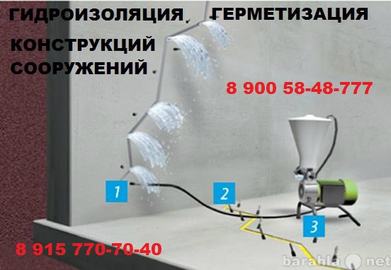 Предложение: Инъекционная гидроизоляция в Дзержинске