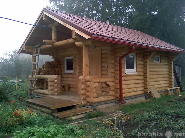 Предложение: Дома и бани из кировского бревна и бруса