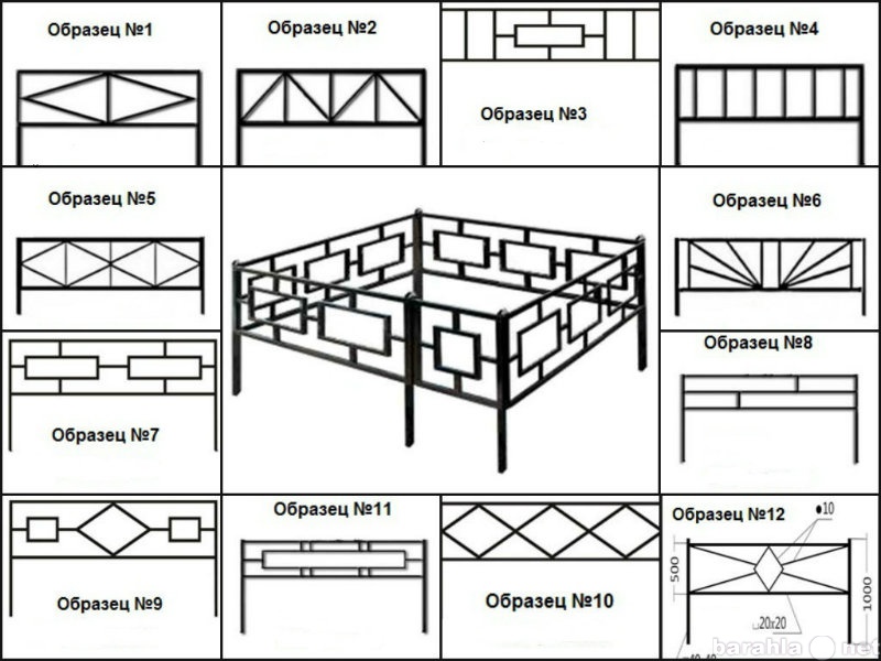 Предложение: Ритуальные ограды в Перми