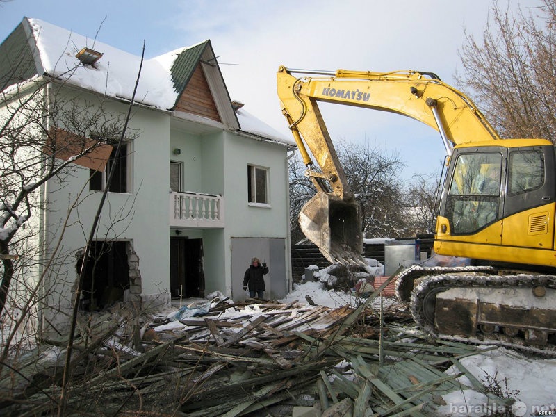 Предложение: Снос домов, демонтаж строений