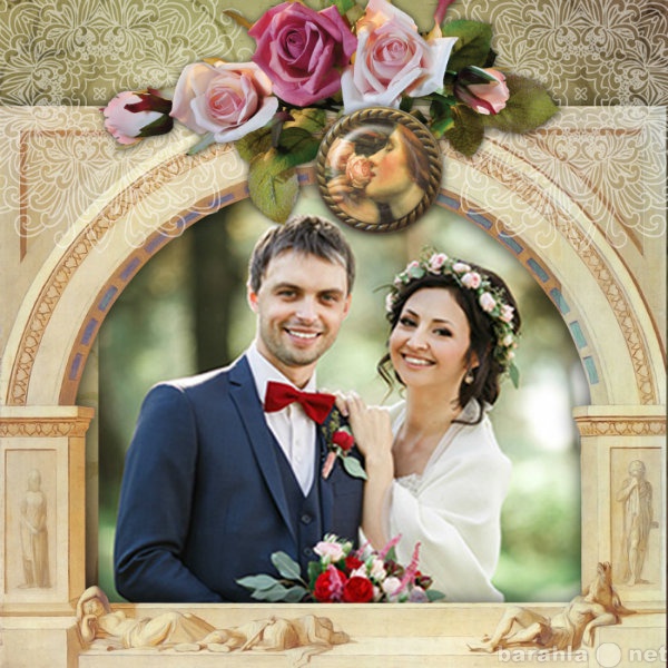 Предложение: Оформление свадебных фото в фотошопе