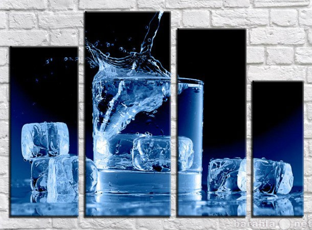 Предложение: Модульная картина "Кубики льда&qu