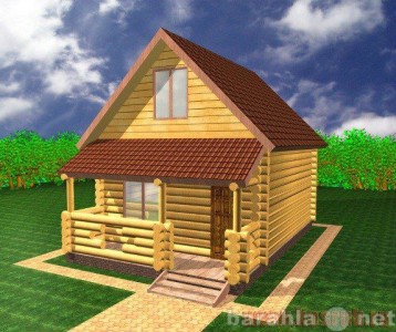 Предложение: Строительство домов из бревна.