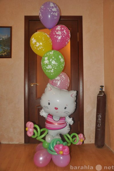 Предложение: Фигурка из воздушных шаров Kitty  с шар