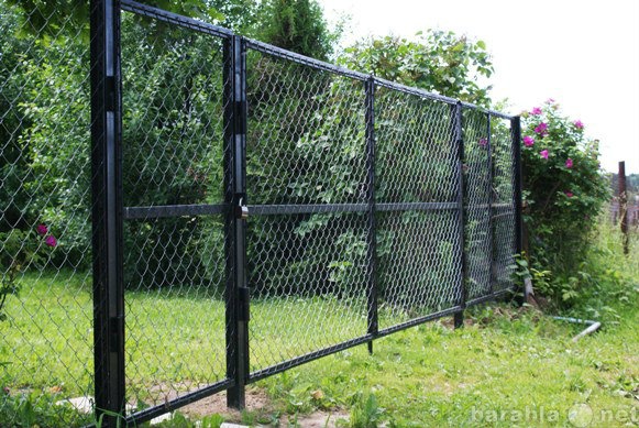 Предложение: Забор из сетки-рабица.