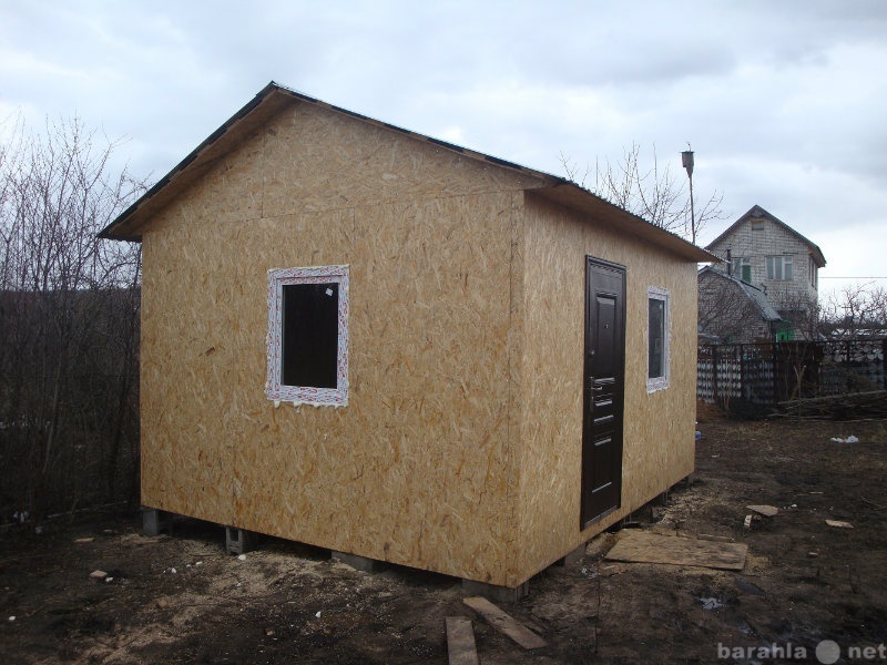 Предложение: Строительство каркасного дома 3.8х4.8м