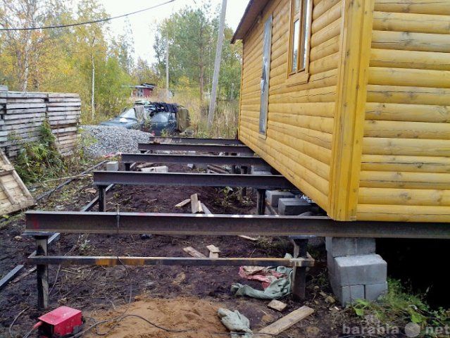 Предложение: ремонт фундамента. Замена венцов.