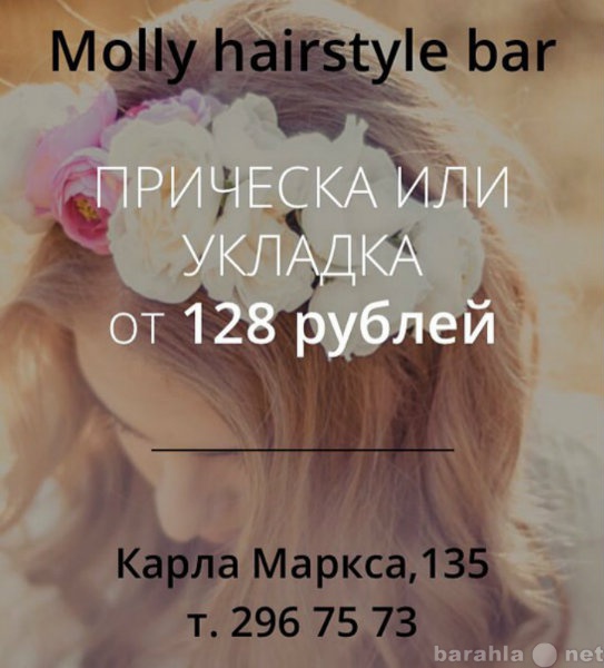 Предложение: Molly hairstyle bar