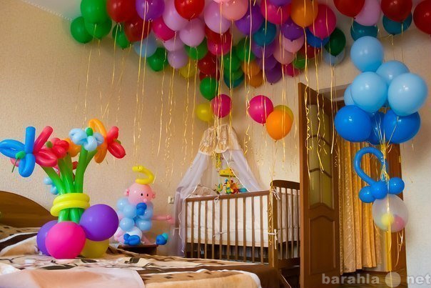 Предложение: Украшение комнаты для малыша (50 шаров)