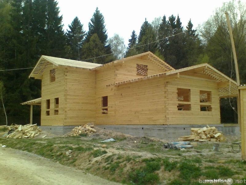 Предложение: Строительство деревянных домов из бруса.