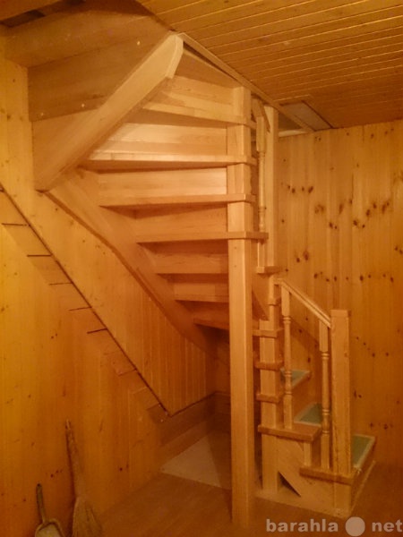 Предложение: Изготовим лестницы из любых пород дерева