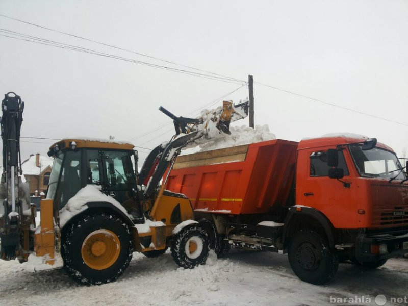 Предложение: Уборка, погрузка и вывоз снега