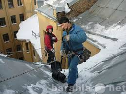 Предложение: Профессиональная уборка снега с крышей