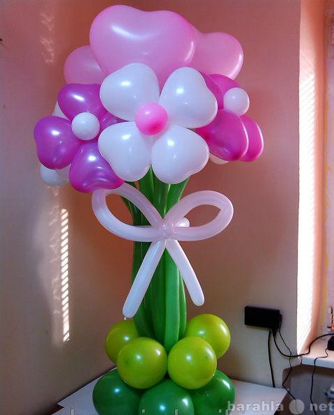 Предложение: Букет из 7 цветочков из воздушных шаров