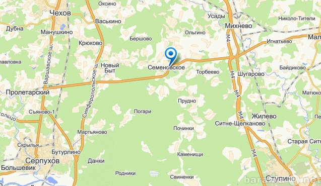 Крюково деревня карта