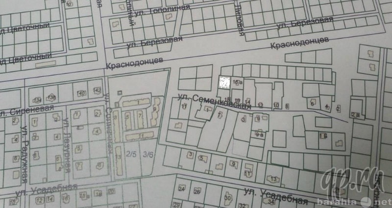 Продам: участок на ул.Семенковская