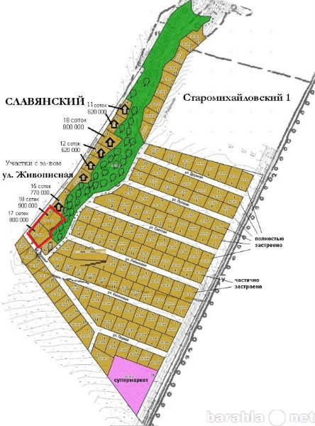 Продам: Земельный участок в КП"Старомихайло