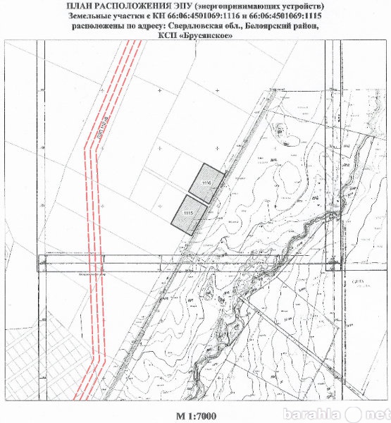 План расположения электропринимающих устройств