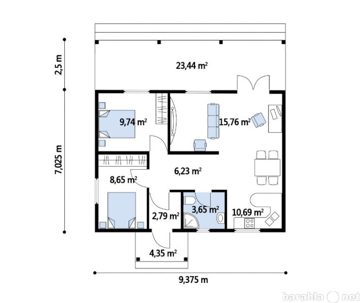 оптимальные размеры дома