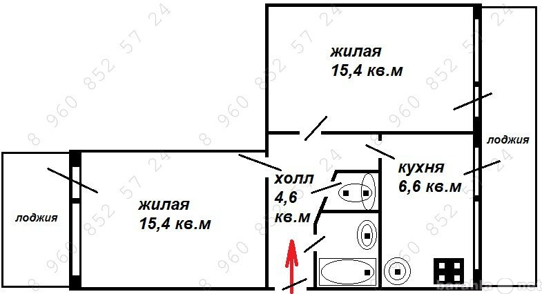 Продам: квартиру