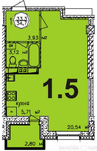 Продам: квартиру